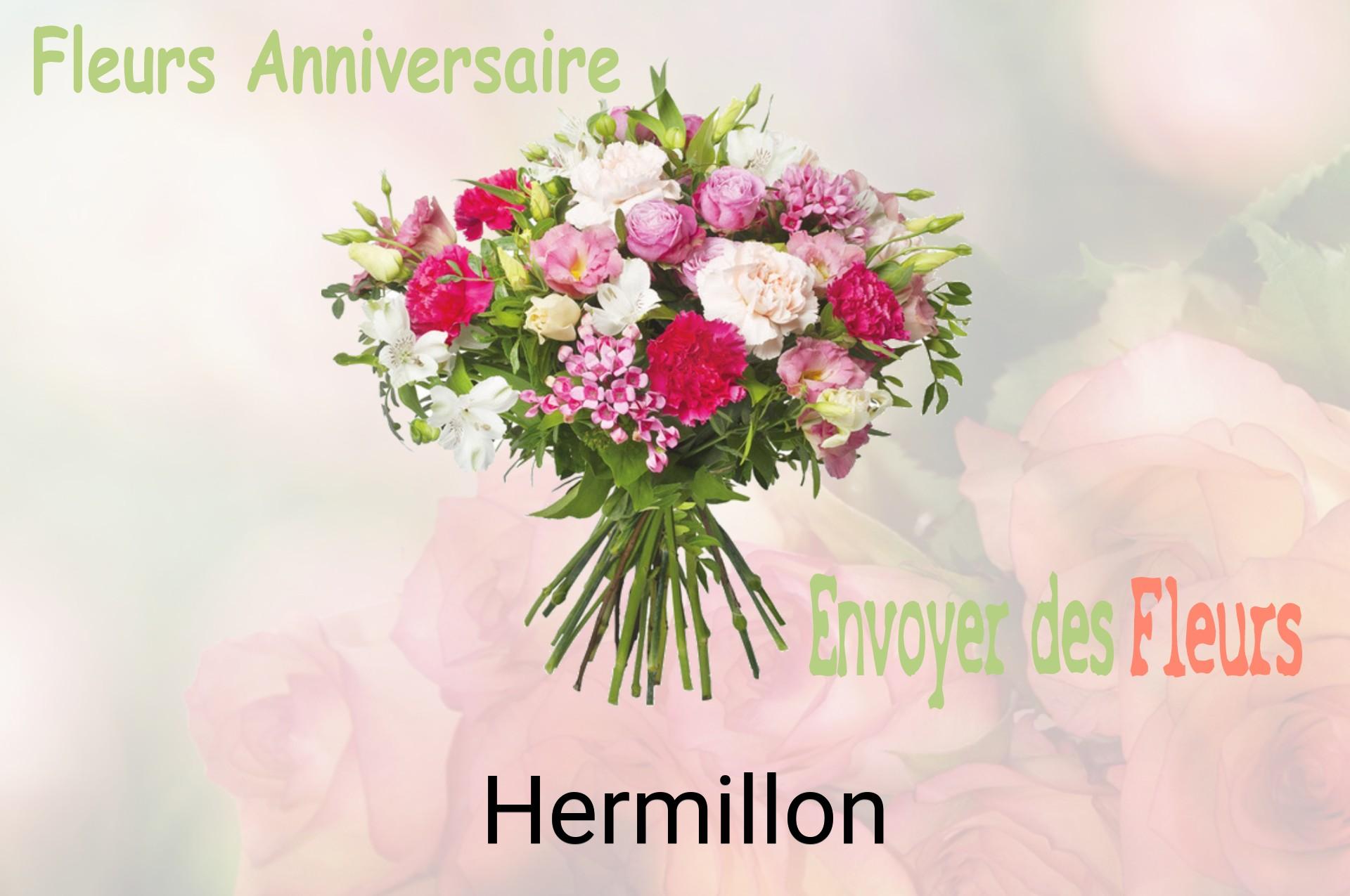 Bouquet de fleurs d’anniversaire livré à Hermillon